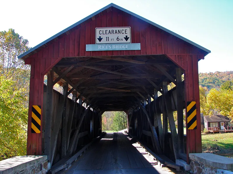 Rice Covered Bridge, Landisburg, Pennsylvania