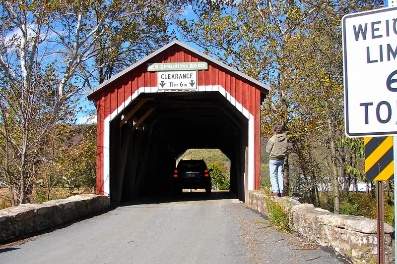 New Germantown Covered Bridge, New Germantown, Pennsylvania