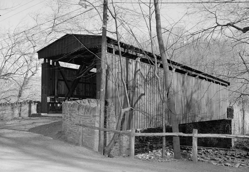 Thomas Mill Covered Bridge, Philadelphia, Pennsylvania