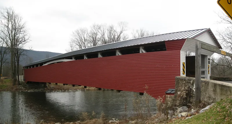 Millmont Red Bridge, Millmont, Pennsylvania