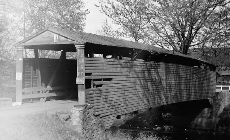 Bells Mills Covered Bridge, Yukon, Pennsylvania