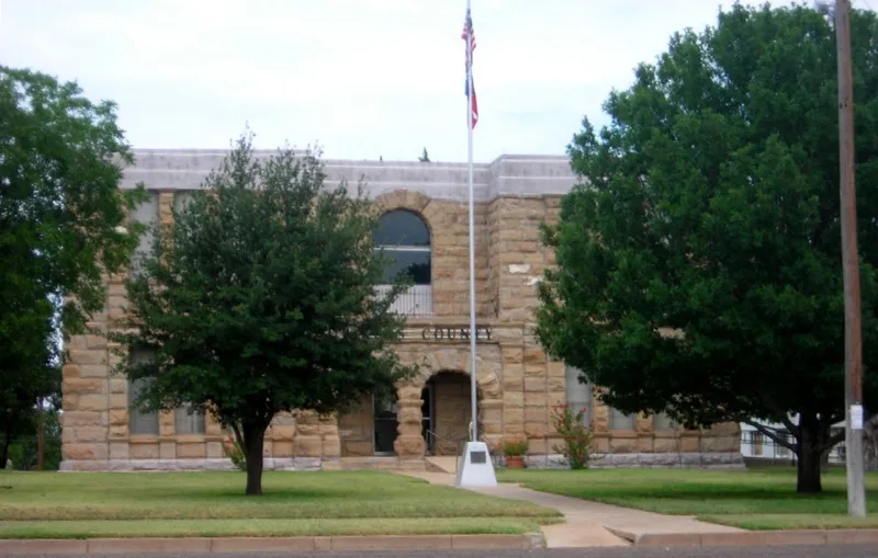Dickens County Courthouse and Jail, Dickens, Texas