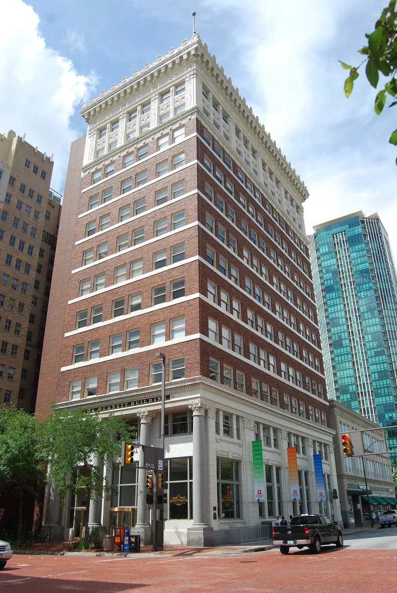 Burnett, Burk, Building, Fort Worth, Texas