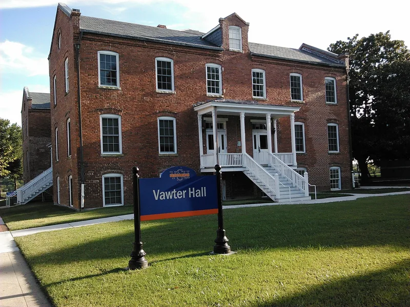 Vawter Hall and Old President's House, Ettrick, Virginia