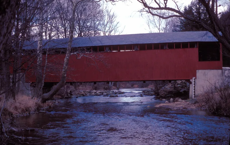 Little Gap Covered Bridge, Little Gap, Pennsylvania