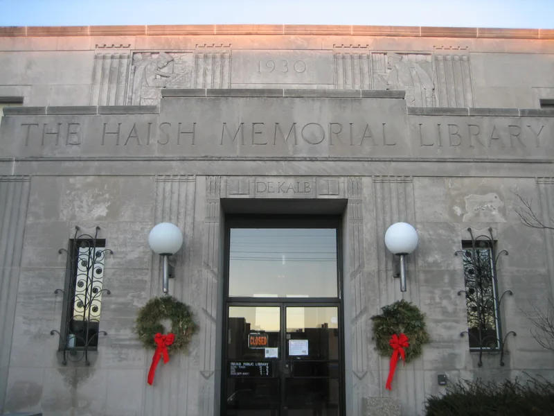 Haish Memorial Library, De Kalb, Illinois