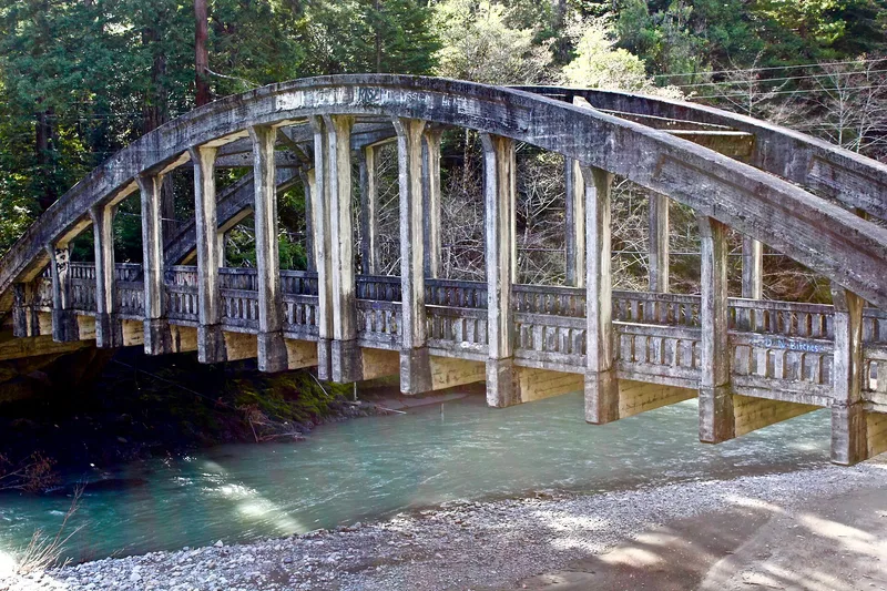 Lower Blackburn Grade Bridge, Bridgeville, California