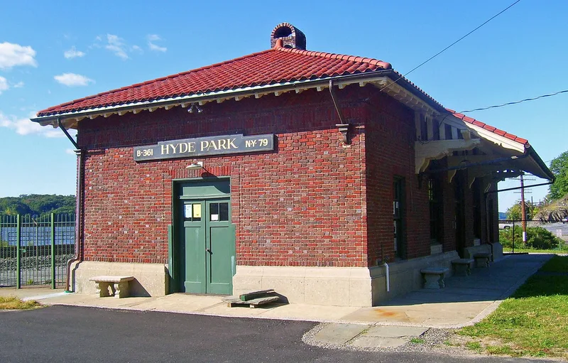 Hyde Park Railroad Station, Hyde Park, New York