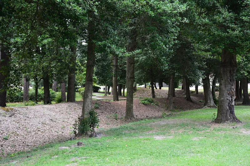 Confederate Breastworks, Fayetteville, North Carolina