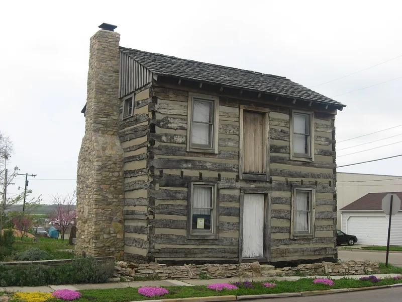 Mercer Log House, Fairborn, Ohio