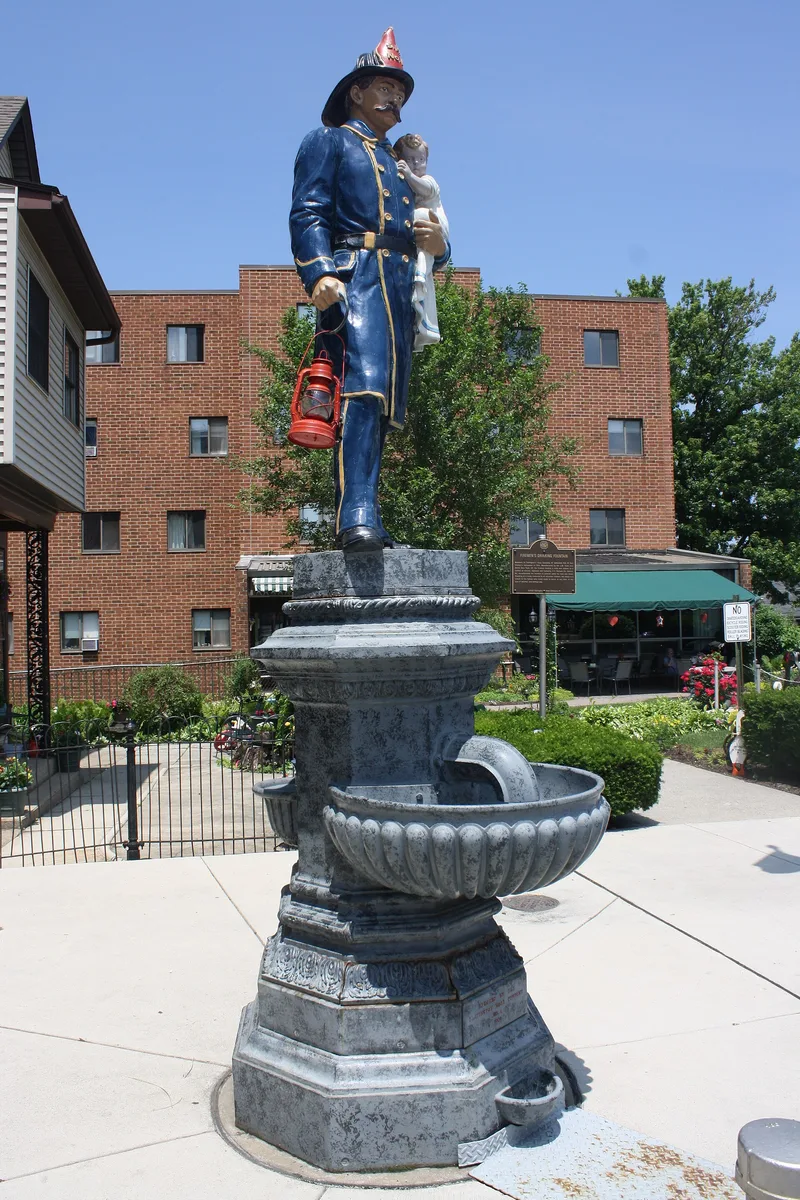 Fireman's Drinking Fountain, Slatington, Pennsylvania