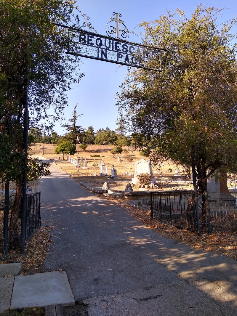 Old Santa Rosa Catholic Church and Cemetery, Cambria, California