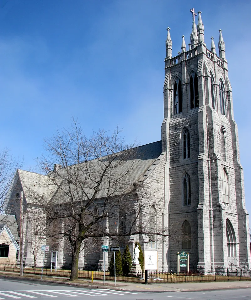 St. John the Baptist R. C. Church and Rectory, Plattsburgh, New York