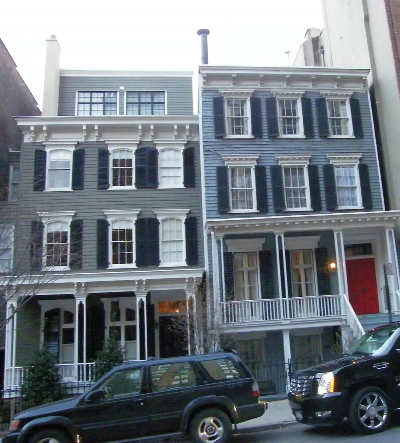 Houses at 120 and 122 East 92nd Street, New York, New York