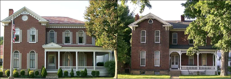 Frasier, Thomas T. and Wesley B. Houses, Brookside, Ohio