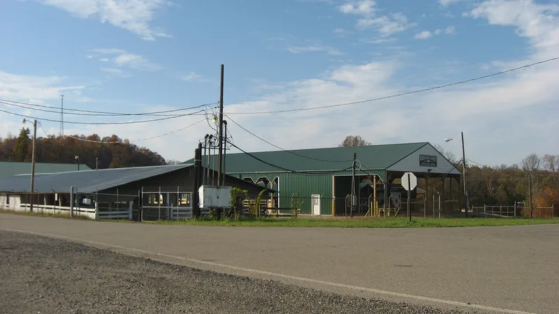 Meigs County Fairgrounds, Grandstand and Racetrack, Rock Springs, Ohio