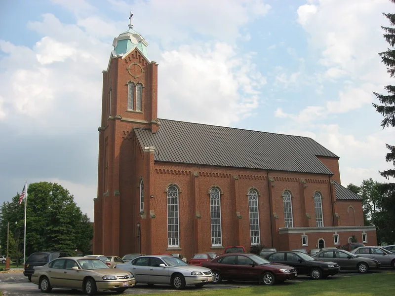 St. Boniface Roman Catholic Church, School, Rectory, and Convent of the Sister of the Precious Blood, New Riegel, Ohio