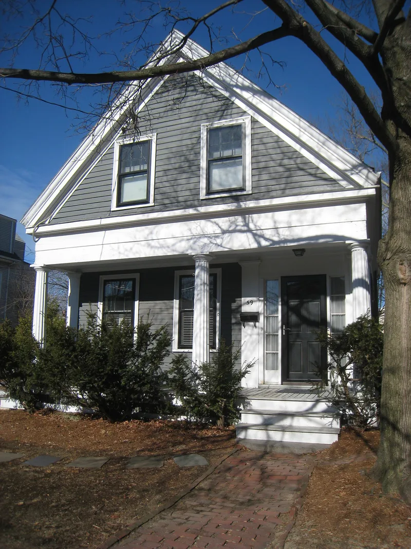 Greek Revival Cottage, Cambridge, Massachusetts