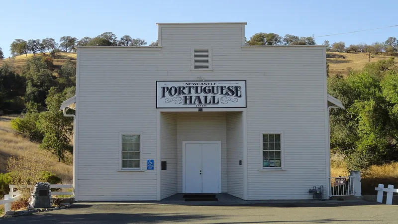 Newcastle Portuguese Hall, Newcastle, California