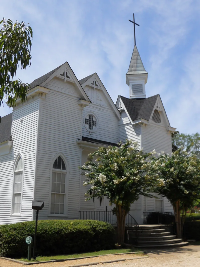 Hamilton Baptist Church and Pastorium, Hamilton, Georgia
