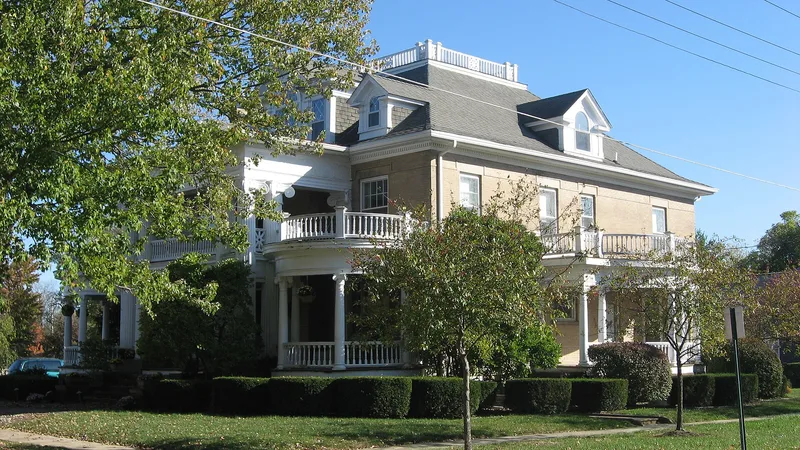 Lewis, John W., House, Marshall, Illinois