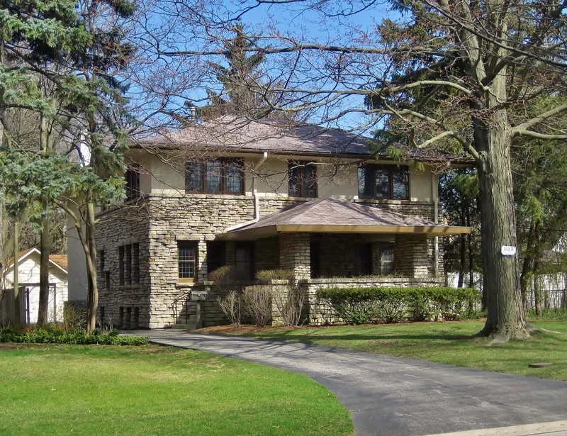 Lanzl, Haerman, House, Highland Park, Illinois