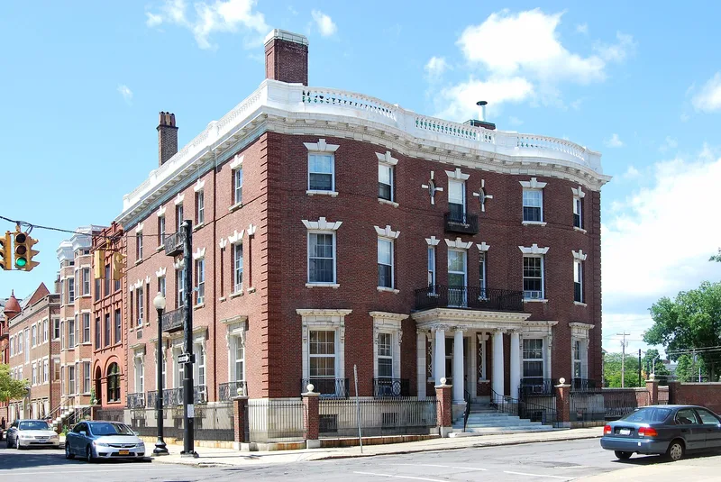 Arnold, Benjamin Walworth, House and Carriage House, Albany, New York