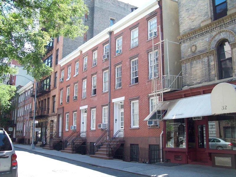 Houses at 26, 28 and 30 Jones Street, New York, New York