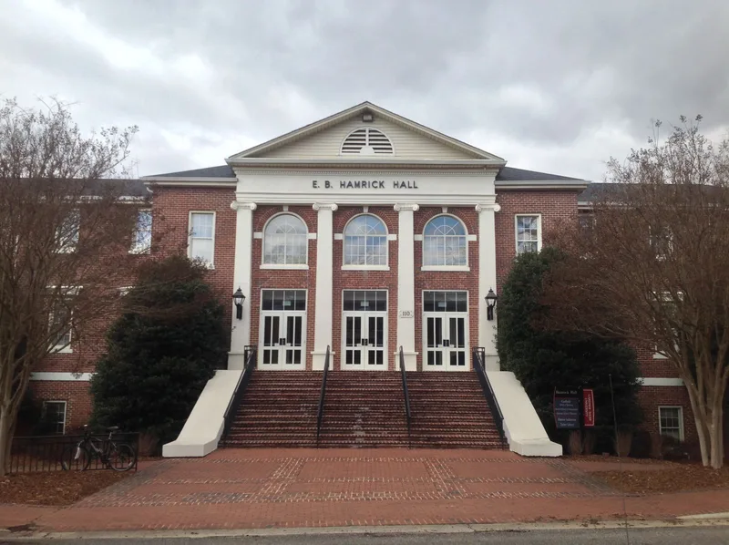 Hamrick, E. B., Hall, Boiling Springs, North Carolina