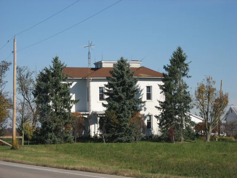 English, William, House, Versailles, Ohio