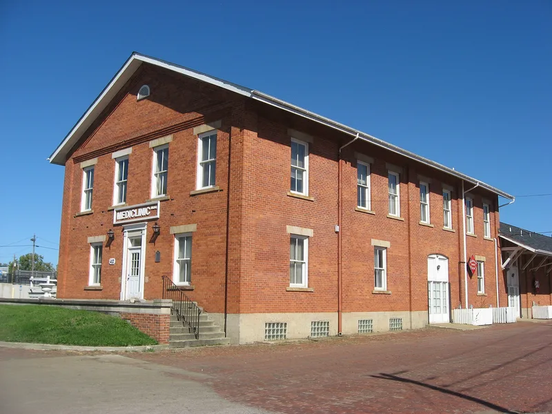 New York Central Freight House, Elyria, Ohio
