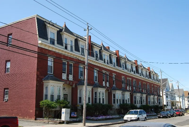 Chace, A. B., Rowhouses, Fall River, Massachusetts