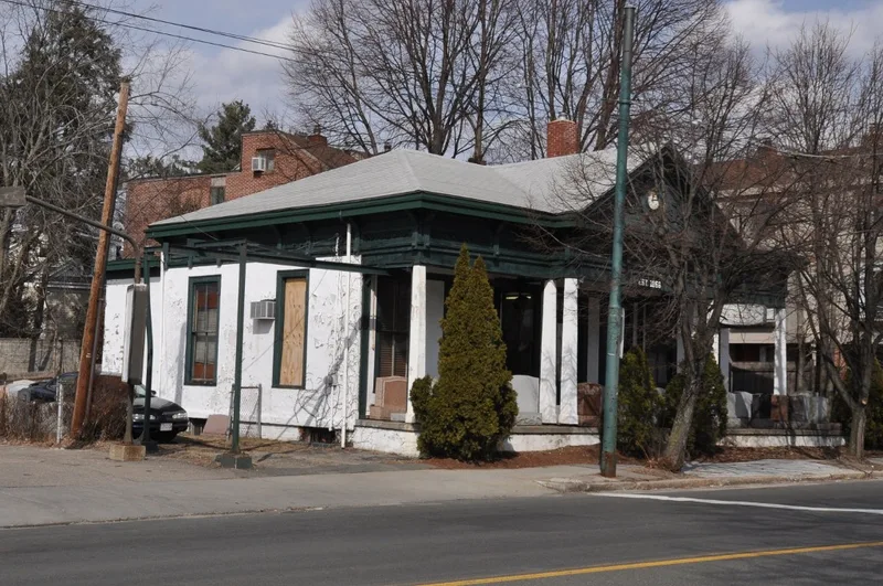 Mount Auburn Cemetery Reception House, Cambridge, Massachusetts