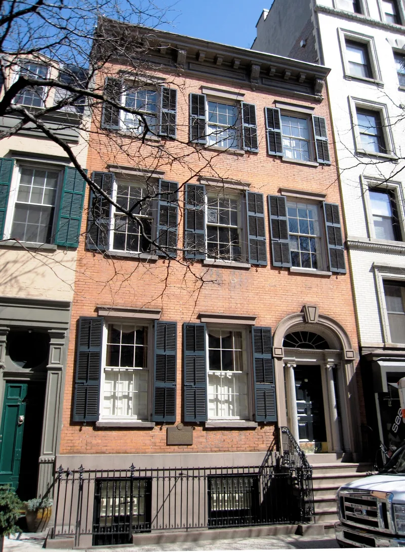 House at 203 Prince Street, New York, New York