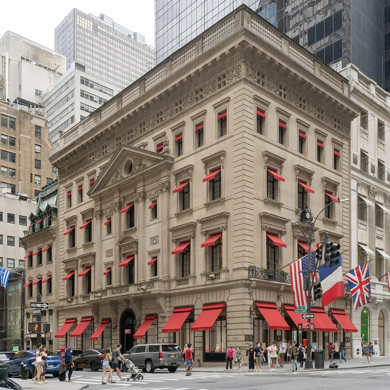 Houses at 647, 651-53 Fifth Avenue and 4 East 52nd Street, New York, New York