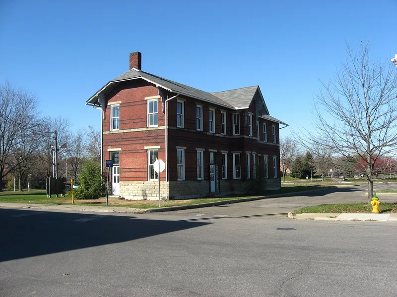 Pittsburg, Cincinnati, and St. Louis Depot, Zanesville, Ohio