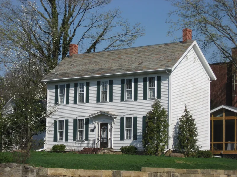 Stormont, David, House, New Concord, Ohio