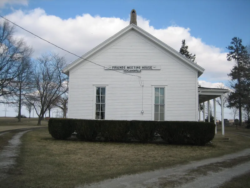 Benjaminville Friends Meetinghouse and Burial Ground, Holder, Illinois