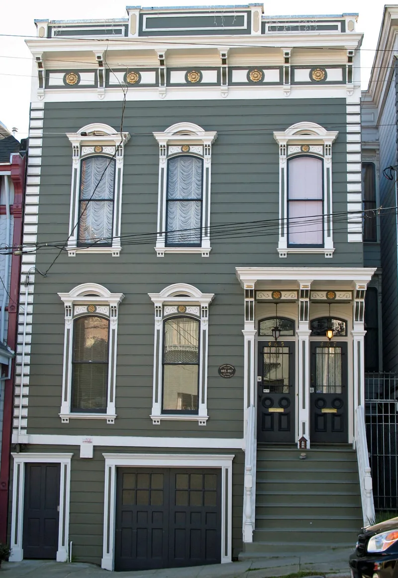 Warren, Russell, House, San Francisco, California
