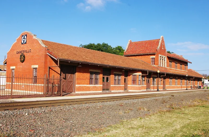 Santa Fe Passenger Depot, Gainesville, Texas