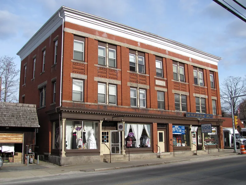 Bank Building, Uxbridge, Massachusetts