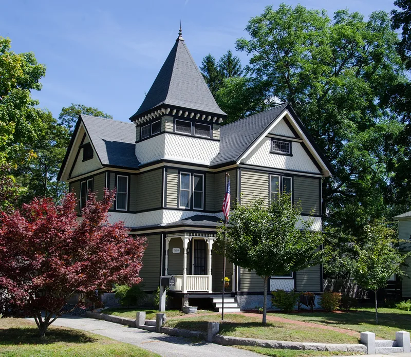 Hall, S.A., House, Uxbridge, Massachusetts