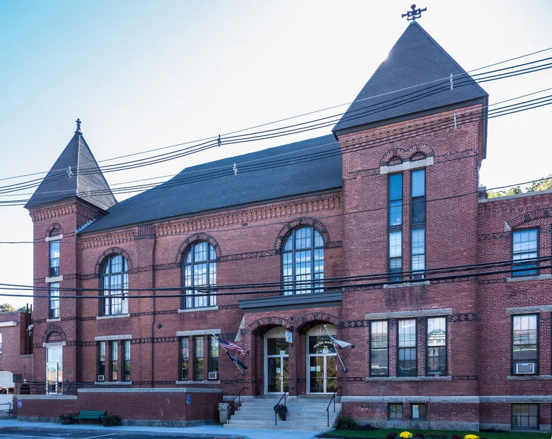 Uxbridge Town Hall, Uxbridge, Massachusetts