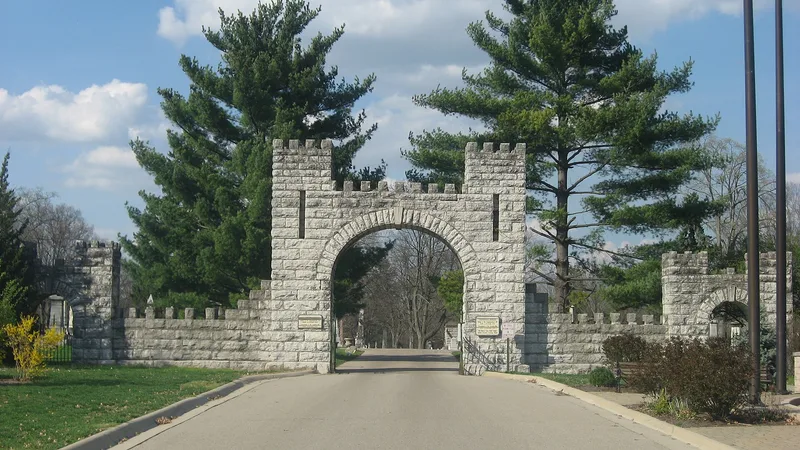 Lebanon Cemetery Entrance Arch, Lebanon, Ohio