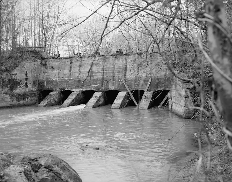 Lockville Dam, Canal and Powerhouse, Moncure, North Carolina