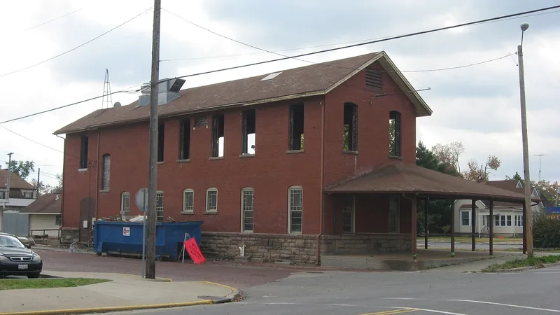 Mobile and Ohio Railroad Depot, Murphysboro, Illinois