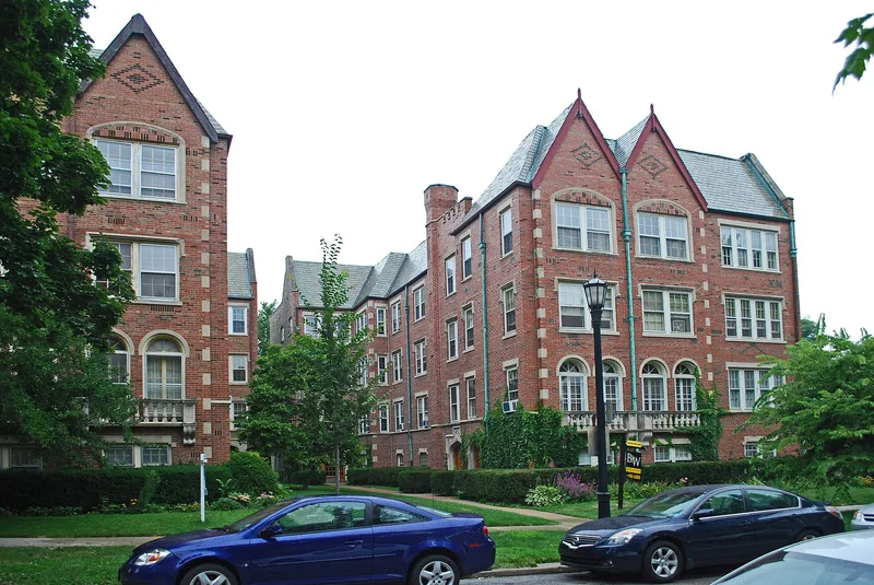 Buildings at 815-817 Brummel and 819-821 Brummel, Evanston, Illinois