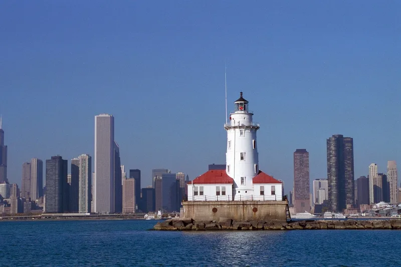 Chicago Harbor Lighthouse, Chicago, Illinois