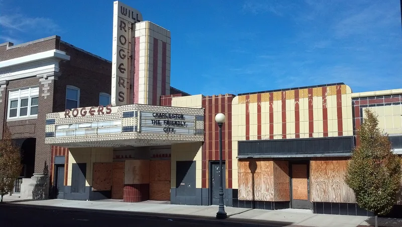 Will Rogers Theatre and Commercial Block, Charleston, Illinois
