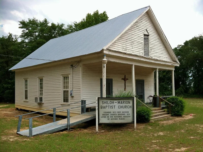 Shiloh-Marion Baptist Church and Cemetery, Buena Vista, Georgia